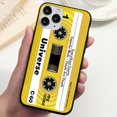 thumbnail image 1 of Funda blanda de estilo Retro con cinta de Cassette Vintage para iPhone 14 Pro Max 13 12 11 Pro XS Max Mini SE 2022 2020 7 8 6 6S Plus X XR Coque Tan Jianjun unisex, 1 of 2