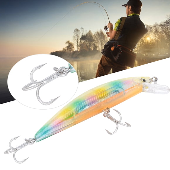 Luya Bait Submerged Minnow, Light Weight Convenient To Use Minnow Fishing Lures Small Size for Outdoor