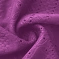 thumbnail image 6 of Tqcoqu 3/4 Length Sleeve for Women Tops Dressy Casual Shirts V Neck Summer Blouses with Buttons Trendy Clothes,A-Purple,Women's S-XXXXXL, 6 of 10