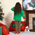 thumbnail image 3 of Pijamas de Navidad para niños Y niñas, ropa de dormir de Papá Noel, elfo, con sombrero, regalo de Año Nuevo, 2-14 años, 3 of 3