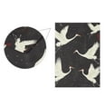 thumbnail image 3 of White Crane Flying Garden Flag 28x40 inch Double Sided Outside Yard Decorations for Home Outdoor, 3 of 6