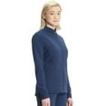 thumbnail image 4 of Cherokee Infinity GNR8 Women Scrubs Jacket Zip Front Plus Size IN320A, 3XL, Navy, 4 of 6