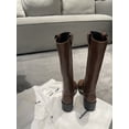 thumbnail image 4 of Round Toe Knee Long Knight Boots (7.5, Black), 4 of 6