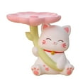 thumbnail image 1 of Plateau de Rangement de Statue de Chat, Résine de Statue de Chat Multi Fonction pour la Maison, 1 of 8