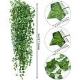 thumbnail image 2 of Dosaele 36pcs 158 Feet Fake Ivy Leaves Fake Vines Artificial Ivy, Silk Ivy Garland Greenery Artificial Hanging Plants for Wedding Wall Decor, Party Room Decor, 2 of 8