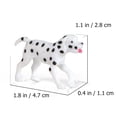 thumbnail image 3 of BRIGHTFUFU 1 juego / 12 piezas juguetes de animales de simulación Mini decoración de escritorio para perros, 3 of 8