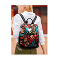 thumbnail image 2 of Mochila Escolar Moderna Bolsa Floreada Malubero  Multicolor, 2 of 5