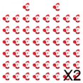 thumbnail image 1 of 2x50 Piezas De Tarjetas De Papel Con Forma De Piruleta Navideña Para Decorar Fiestas De Festivales, 1 of 10