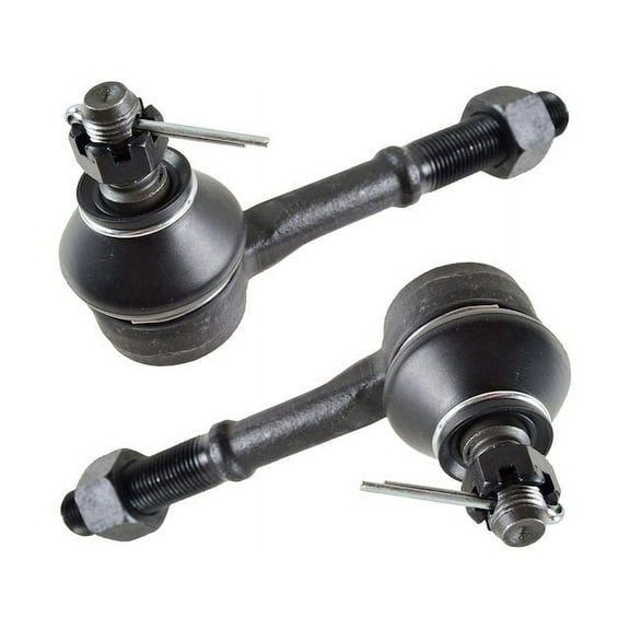 Tie Rod End Set 2 Piece - Compatible with 1995 - 1997 Nissan Pickup 4WD 1996