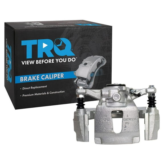 TRQ Rear Right Brake Caliper w/Bracket Passenger Side Compatible with 2015-2018 Ford F-150