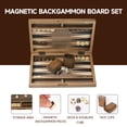 thumbnail image 2 of Set de juego de mesa de backgammon GSE Games & Sports Expert, 2 of 7
