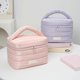 thumbnail image 5 of Makeup Travel Makeup Bag For Women Costmetic Case With Spacious Storage Space Suitable For Organizing Cosmetics Silver, 5 of 5