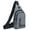 Grey, variant on Sling Bag for Women & Men - Crossbody Chest Bag with USB Charging Port, Lightweight Sling Backpack for Travel, Hiking, Work & Daily Use
