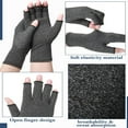 thumbnail image 2 of SUTENGDA Arthritis Compression Gloves for Pain Relief Arthritis Gloves Fingerless Gloves for Computer Typing and Daily Work, 2 of 5