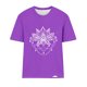 thumbnail image 4 of Fiudx Liquidación de Ahorros de Verano Blusas Estampadas a La Moda para Mujer Top de Cuello Redondo de Manga Corta, 4 of 4