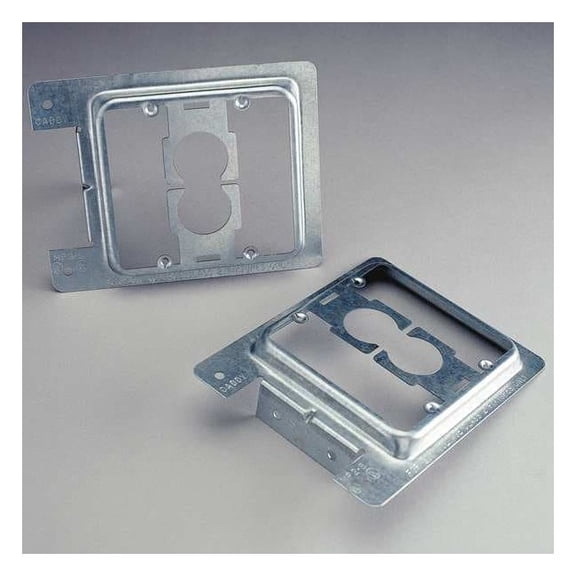 Nvent Caddy Communication Bracket, 2 Gangs, Steel, - Box Type MP2S