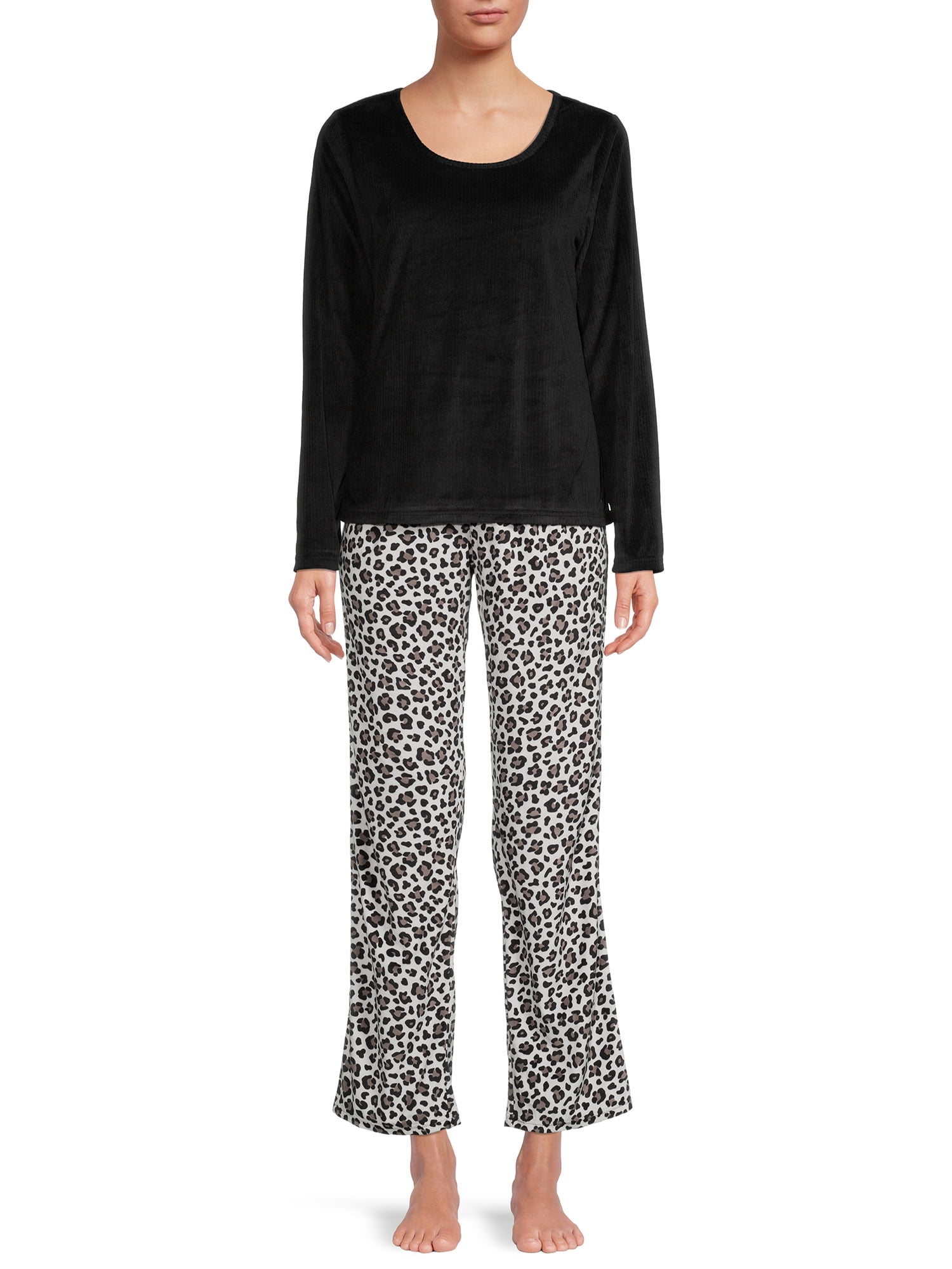 Gloria Vanderbilt Women's Top and Pants Pajama Set, 2-Piece