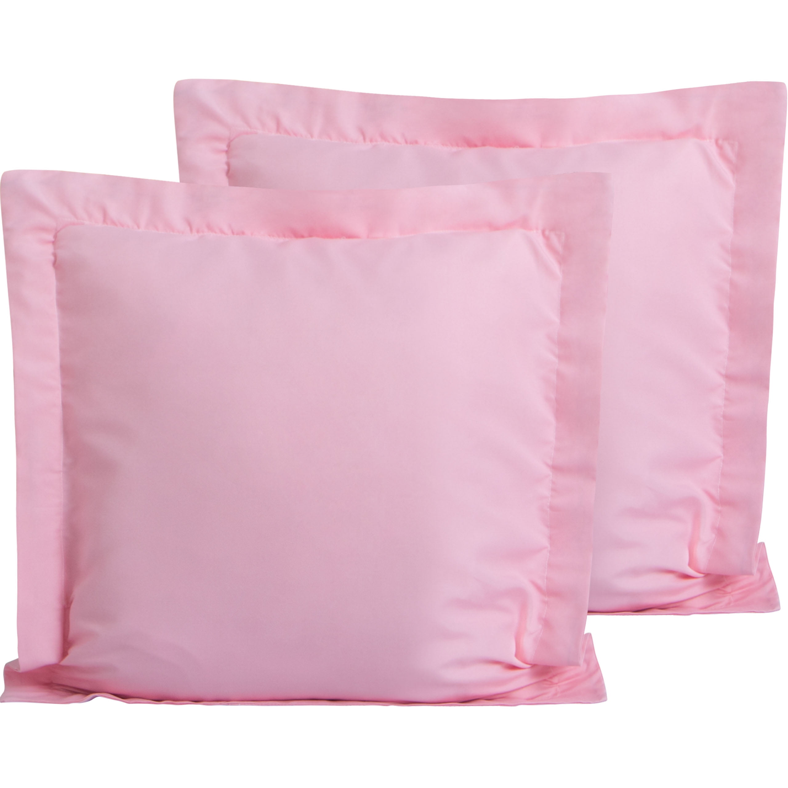 Navy Blue, Euro Ultra Soft and Premium Quality FLXXIE 2 Pack Microfiber European Pillow Shams 26 x 26 