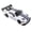 White, variant on Car 2.4GHz Remote Control Drift Car 1:24 30KM/H High Speed Drift Remote Controlled 4WD Vehicle With Front Lights Bottom Lights Tail Wing Lights Replaceable Wheels