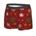 thumbnail image 2 of Fotbe Merry Christmas Men’s Total Support Pouch Boxer Briefs, X-Temp Cooling, Moisture-Wicking Underwear, Regular, Long-leg and Trunk-XX-Large, 2 of 9