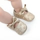 thumbnail image 4 of Baby Bow Shoes, Infant Dress Shoes PU Exquisite Gold For Holiday Party ANGGREK AC6500, 4 of 8