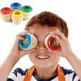 thumbnail image 1 of Children Kid Baby Wooden Magical Kaleidoscope Educational Magic Mirror Polygonal, 1 of 8