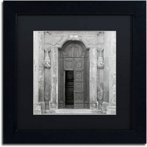 "Tuscany VII" Canvas Art by Alan Blaustein, Black Matte, Black Frame