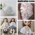 thumbnail image 5 of 9Yards Chiffon Wrinkles Lace Ribbon Lace Trim Clothes Accessories Old Lace 1-7/8 inch(48mm) 9yards/set, 5 of 5