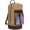 Golden Brown, variant on Backpack Laundry Bag, 115L Large Hamper with Straps, Drawstring Closure, Mesh Pocket, Khaki
