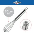 thumbnail image 2 of Kchenprofi Stainless Steel Hand Eggs, Batter, and Dough, Metal Whisk for Kitchen Use, 12 Inches, Silver, 2 of 5