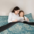 thumbnail image 5 of Castle Fairy Boys Girls Bohemian Damask Twin Comforter Sets,Traditional Flower Bedding Set, 5 of 8