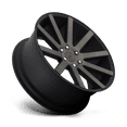 thumbnail image 2 of DUB 1PC Aluminum Rim S121 SHOT CALLA 24X10in Matte Black Double Dark Tint Finish, S121240084+20, 2 of 2