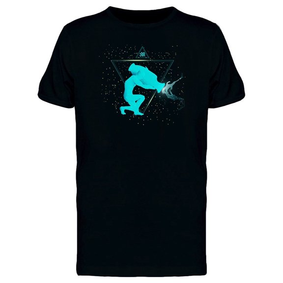 Horoscope Sign Of Aquarius Tee Men's -Image by Shutterstock