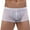 White, variant on Aayomet Boxers For Men Mens Bikini Underwear - Enhancing Pouch â 1 Pack Mesh Grey String Bikini Sports Briefs,BU1 XL