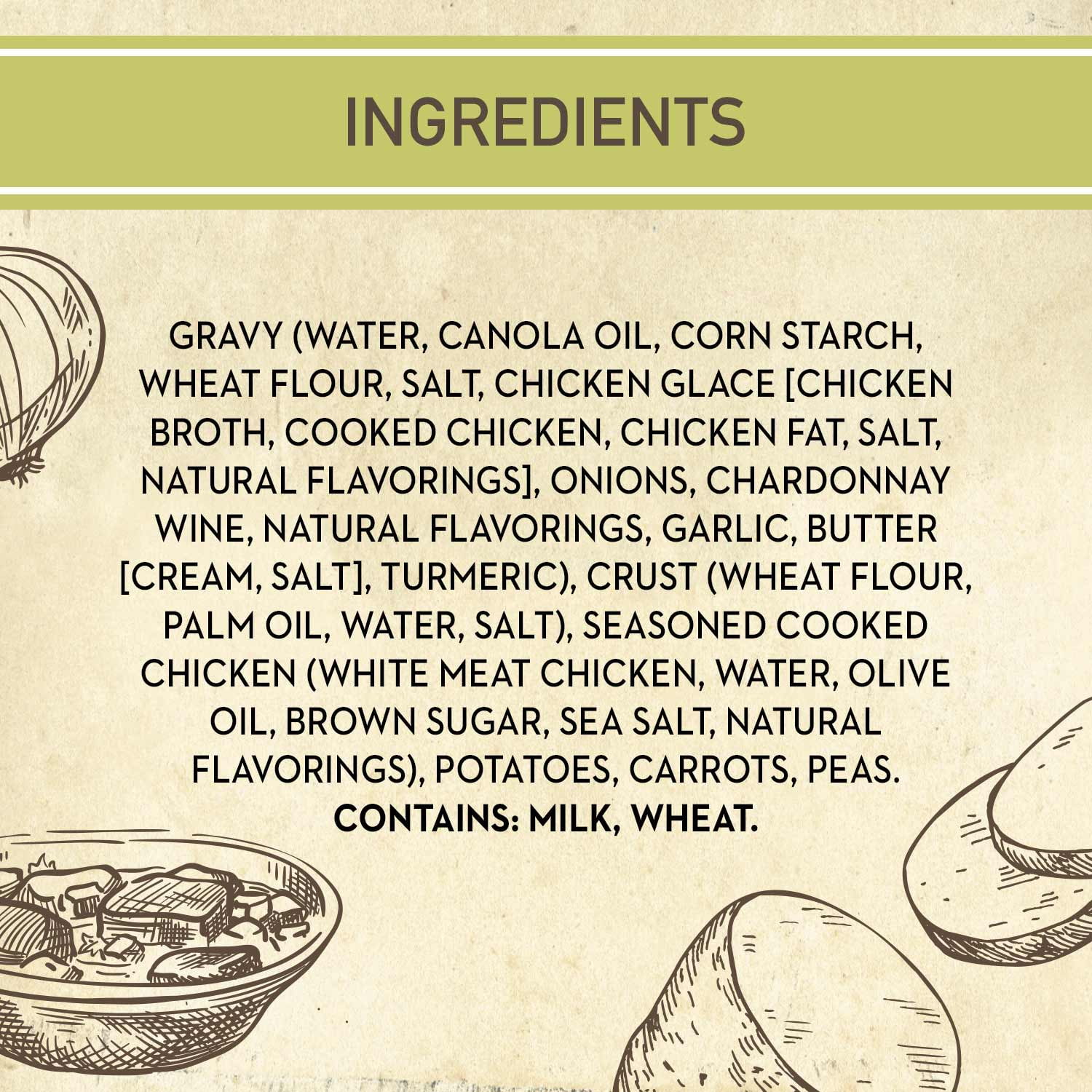 Blake's Chicken Pot Pie, 13g Protein, Frozen Meal, 8 oz