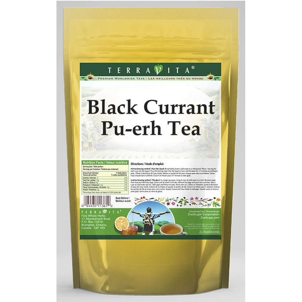 Black Currant Puerh Tea (25 Tea Bags, Zin 529822)