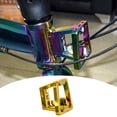 thumbnail image 3 of Soporte de bloque portabicicletas delantero ligero Sharpla adaptador duradero portátil para accesorios de bolsa de bicicleta plegable Oro Soportes delanteros en bicicleta, 3 of 7
