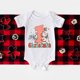thumbnail image 4 of Body de manga corta para recién nacidos, regalo de fiesta, ropa para la primera Navidad, para niños y niñas, atuendo de vacaciones de invierno, 4 of 5