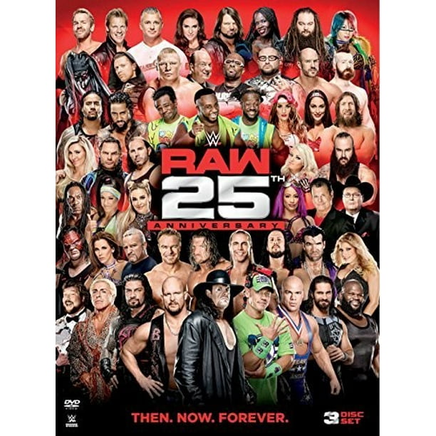 Wwe Raw 25th Anniversary Dvd Walmart Com Walmart Com