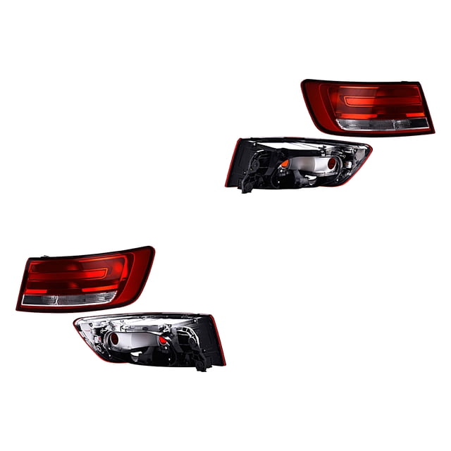 Par de Calaveras A4 2017 A 2019 Audi Ext P/Foco DEPO .