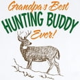 thumbnail image 2 of CafePress - Grandpa's Best Hunting Buddy Ever! Infant Bodysuit - Baby Light Bodysuit, Size Newborn - 24 Months, 2 of 4