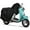 Black, variant on NEH Superior Travel Dust Motorcycle Scooter Moped Cover : Fits Up To Length 80" - All Scooter + Mopeds - Compatible with Yamaha Honda Suzuki Kawasaki Ducati BMW Aprilia Triumph Buell Motorcycles