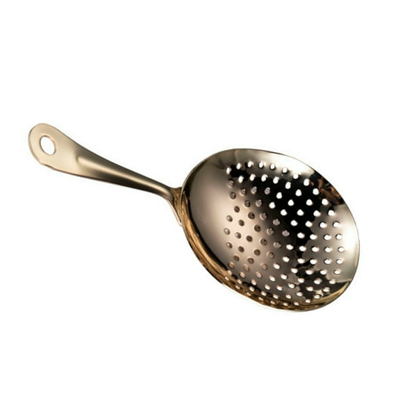 GETAJGHSD Food Grade Stainless Steel Strainer Golden For Professional Mixing 1Set