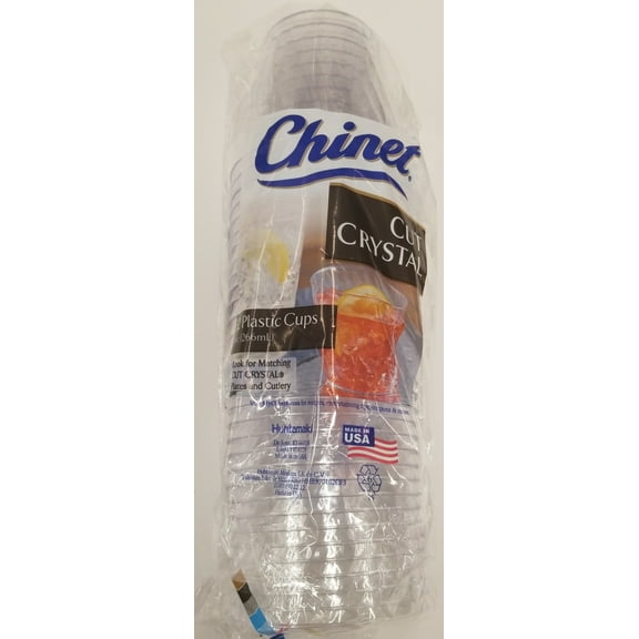 Chinet Cut Crystal 9oz Tumbler