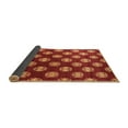 thumbnail image 2 of Ahgly Company Indoor Round Oriental Brown Industrial Area Rugs, 5' Round, 2 of 4