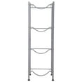 thumbnail image 6 of Ktaxon 4-Tier Water Bottle Holder Shelf Cooler Jug Rack , Iron, Silver Adult, 6 of 6