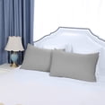 thumbnail image 2 of PiccoCasa Soft 1800 Series Microfiber Long Pillowcases Full-Size, 2 of 10
