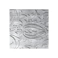 thumbnail image 1 of FASÄDE Easy Installation Nettle Crosshatch Silver Wall Panel Sample (12" X 12" Sample), 1 of 1