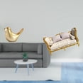 thumbnail image 2 of Figura De Pájaro Dorado, Estatua De Animal, Decoración Moderna Para El Hogar, Escultura De Pájaro Para Escritorio, Oficina, Repisa, Sala De Estar, Regalos De Inauguración De La Casa, Casa, 2 of 8