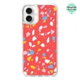 thumbnail image 1 of Living Coral Terrazzo - iPhone 16 Plus Clear Bumper MagSafe Case,iPhone 16 Pro, 1 of 7